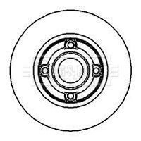 BORG & BECK Piduriketas BBD5889S